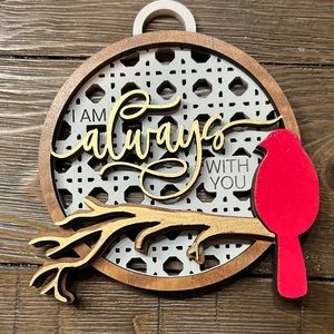 Cardinal Memorial Ornament